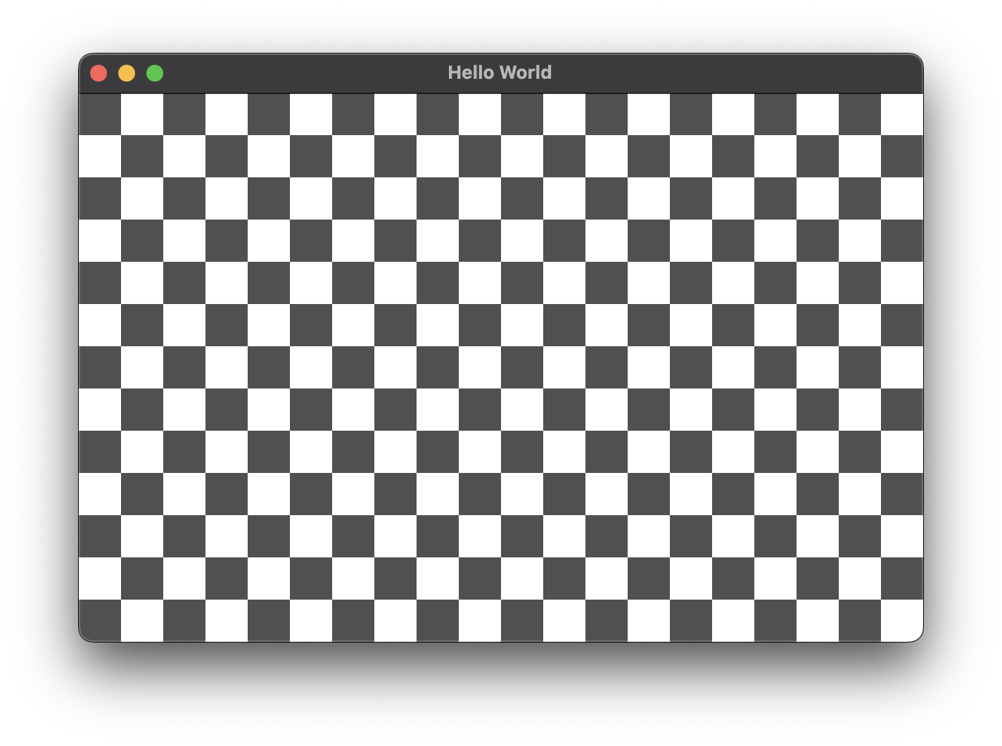 wxWidgets grid sizer arranging colored panels in a checkerboard pattern