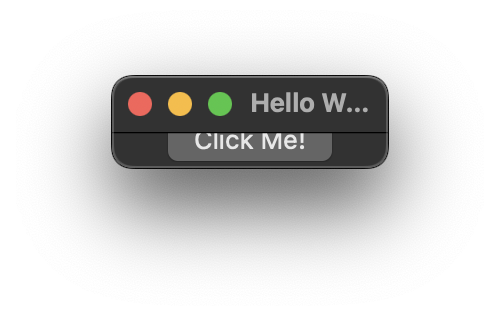 wxWidgets window resized too small, clipping the red panel and button