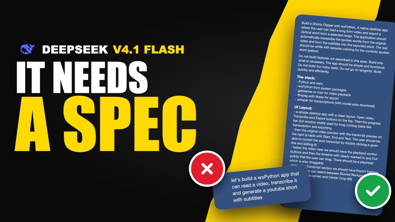 DeepSeek V4.1 Flash Is Cheap, If You Do the Thinking